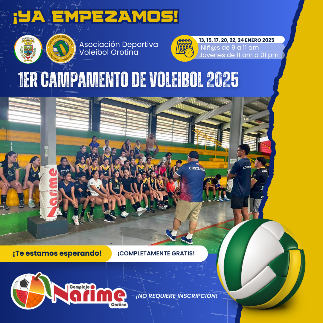 1er Campamento de Voleibol 2025